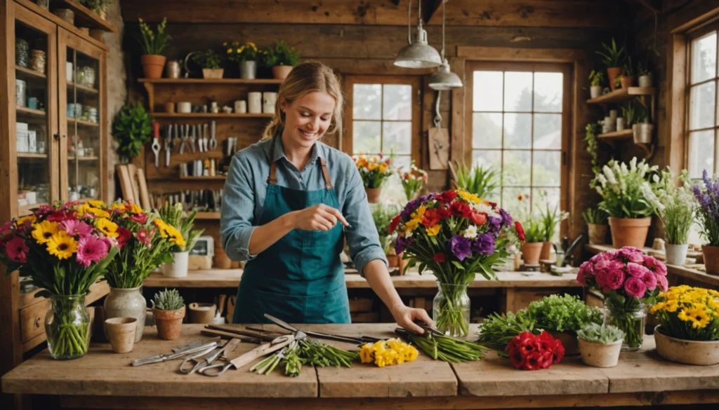 devenir fleuriste sans formation
